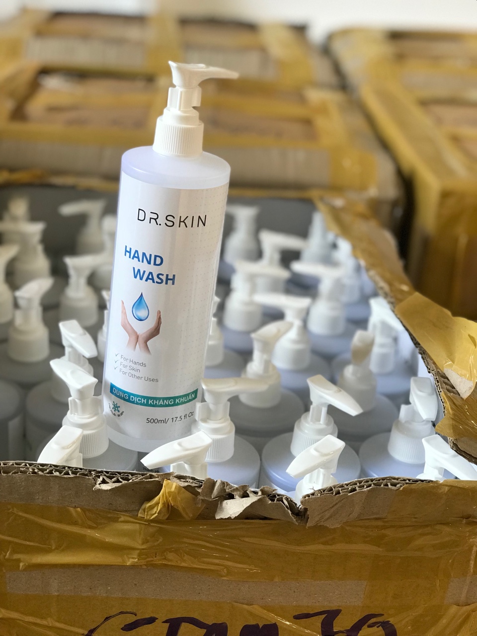 Dung dịch rửa tay khô diệt khuẩn dr.skin