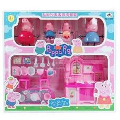 SIÊU SALE - Bộ đồ chơi nấu cho bé trai và bé gái gồm bếp và những chú heo ngộ nghĩnh đáng yêu - Đồ chơi nấu ăn  heo cao cấp, do choi nha bep heo