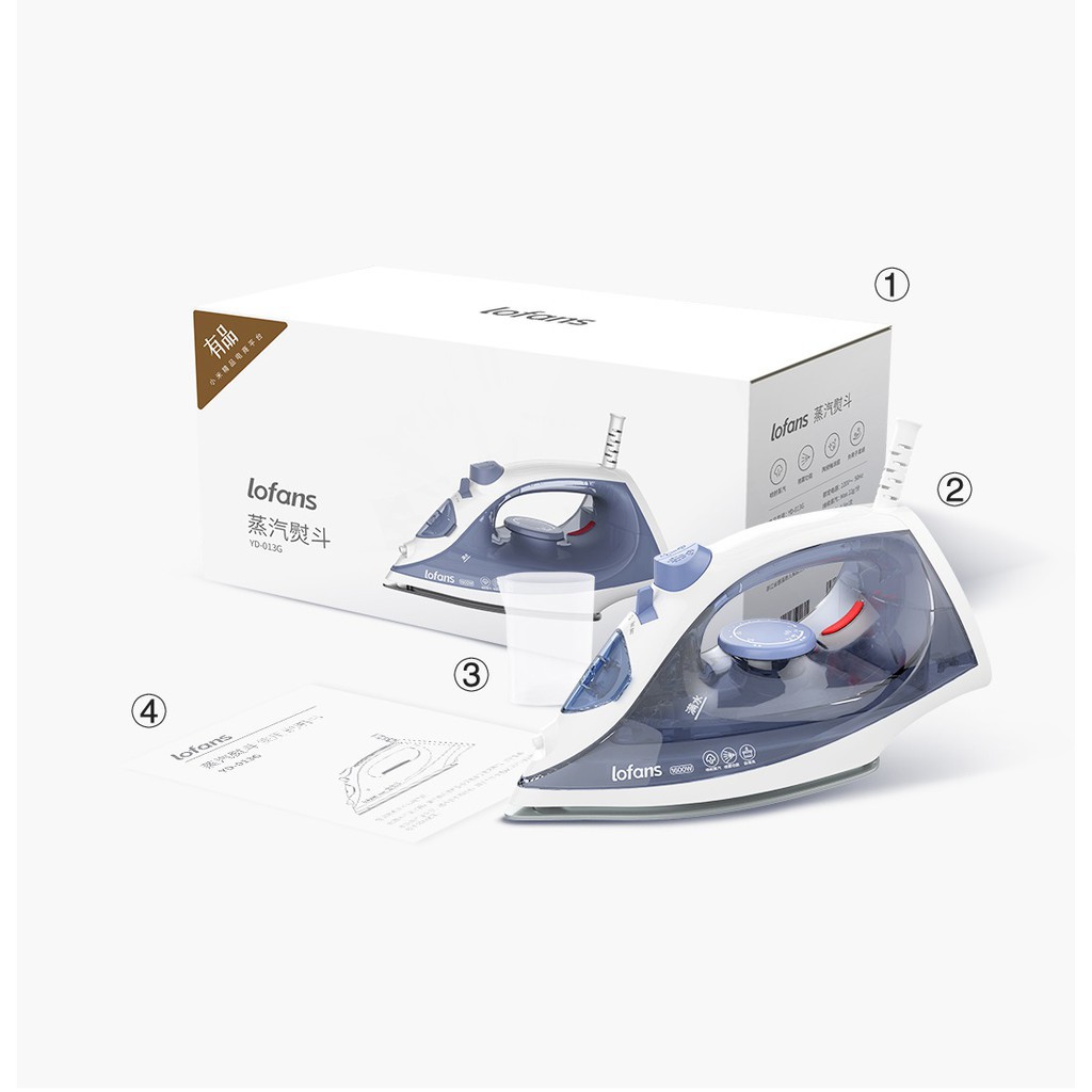 Bàn là hơi nước xiaomi lofans langfi steam iron yd-013g