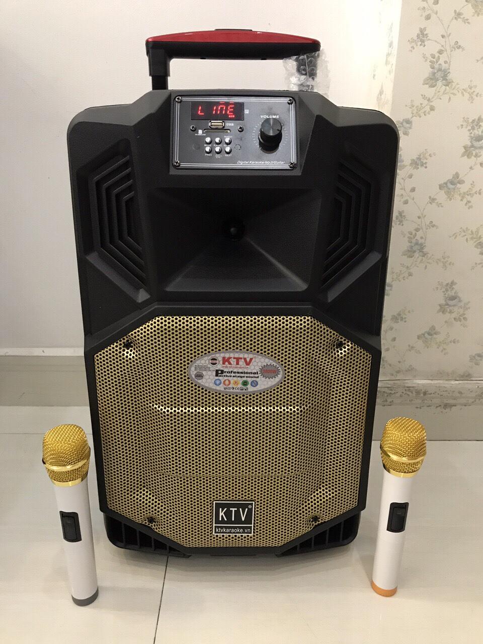 Loa kéo bluetooth ktv ss1-12- loa 3 tấc - model 2018 cực hay