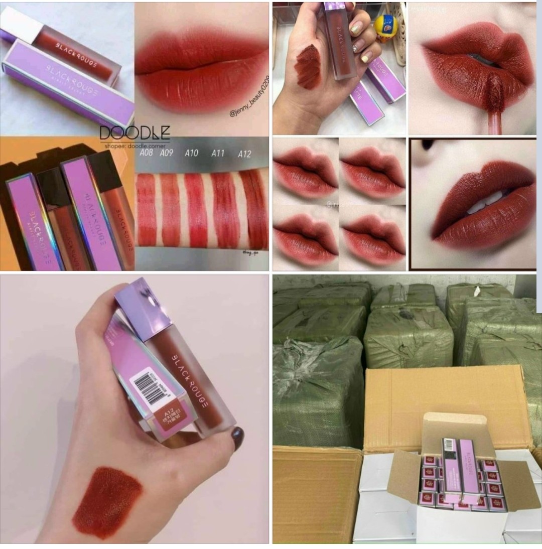 SON BLACK ROUGE A12 - ĐỎ NÂU GẠCH