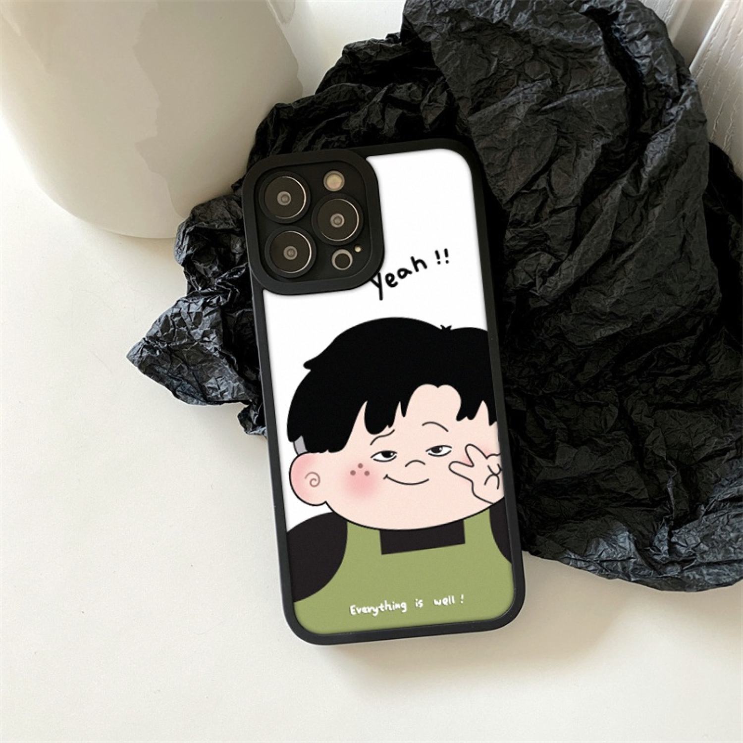 Ốp lưng iρhone cạnh vuông lỗ camera couple yeah 6/6splus/7/7plus/8/8plus/x/xr/xs/11/12/13/pro/max/plus/promax-Awifi S3-3