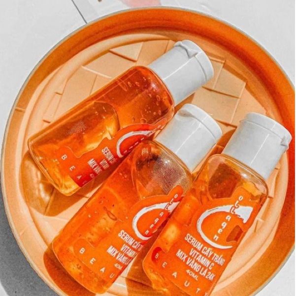 Serum kích trắng vitamin C( 1 chai)