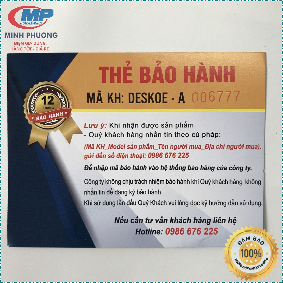 Bảo Hành 12Tháng Bếp hồng ngoại bếp điện quang cảm ứng 2 vòng nhiệt Deskoe 6802 Hàng chính hãng