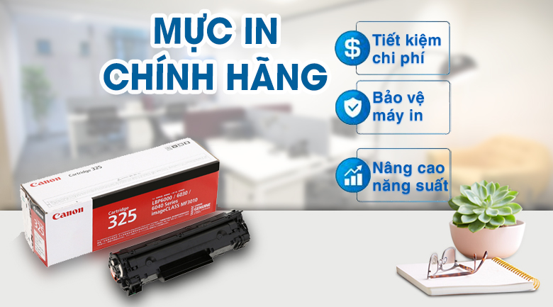 Hộp mực in canon 325 - hàng chính hãng lê bảo minh