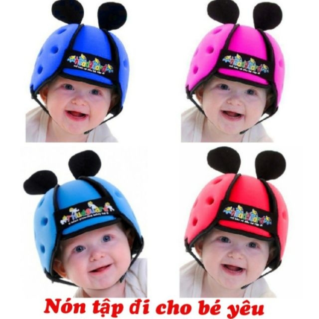 Mũ Bảo Hiểm Tập Đi An Toàn Cho Bé 7 Tháng đến 3 Tuổi