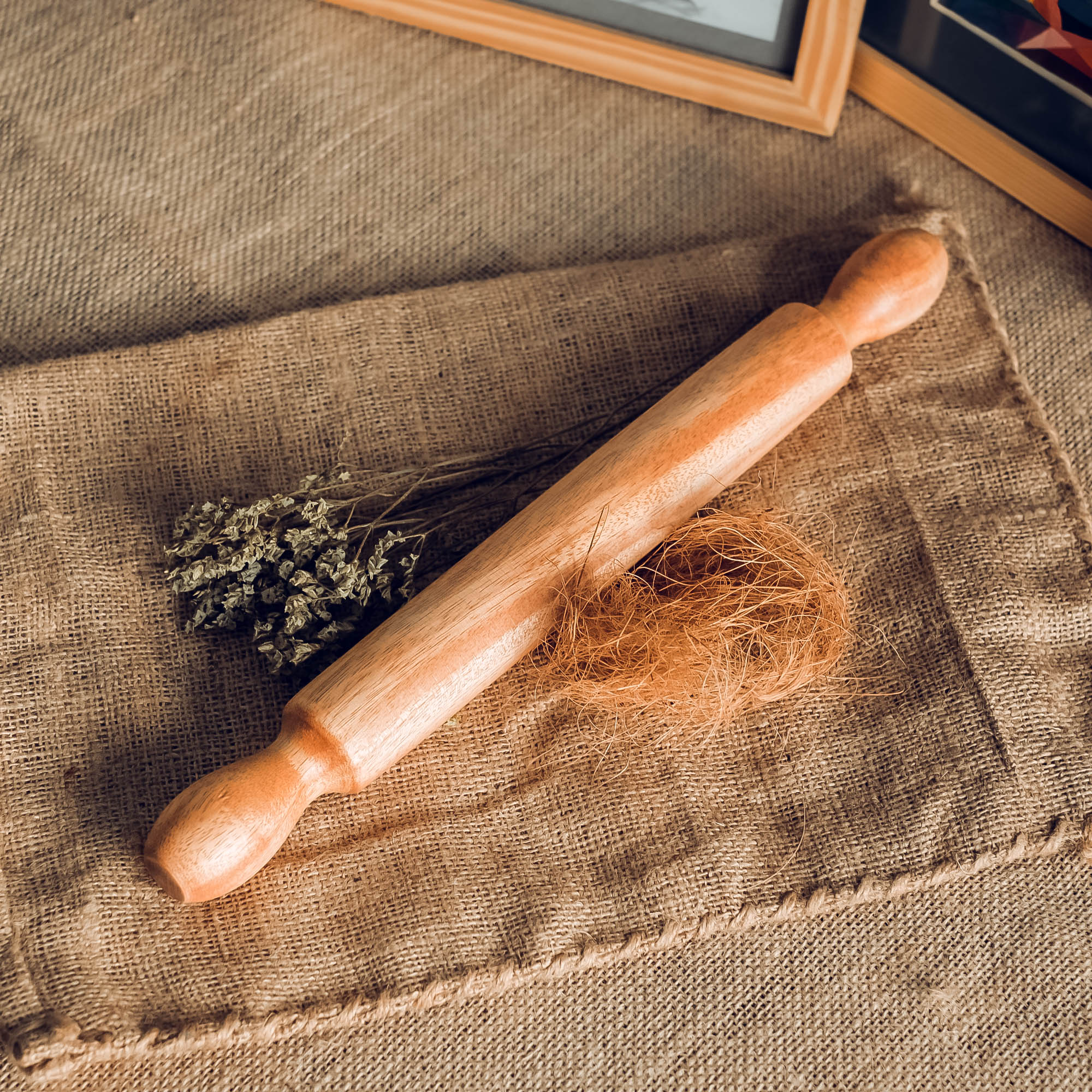Cán Lăn bột bằng gỗ - Dụng cụ lăn bột