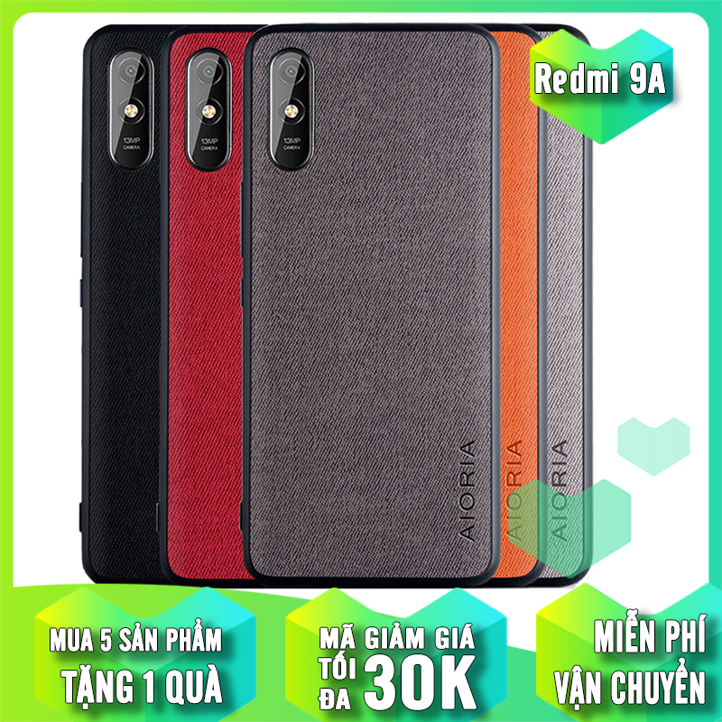Ốp lưng cho Xiaomi Redmi 9A JEAN Khắc Logo AIORIA