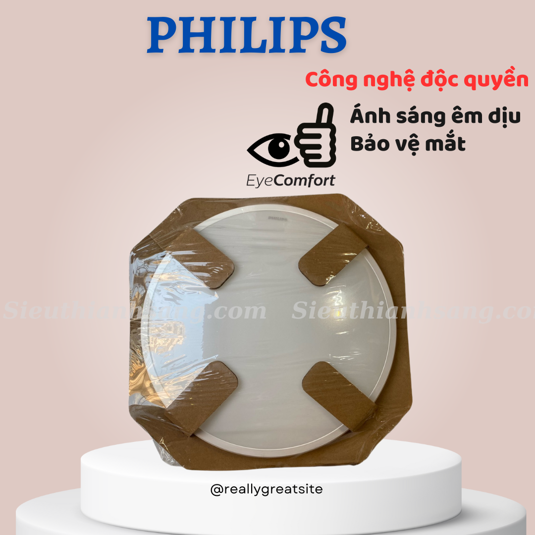 Đèn ốp trần Philips CL254 EC RD chất lượng ánh sáng cao công suất tiết kiệm điện năng 6500K - ánh sáng trắng