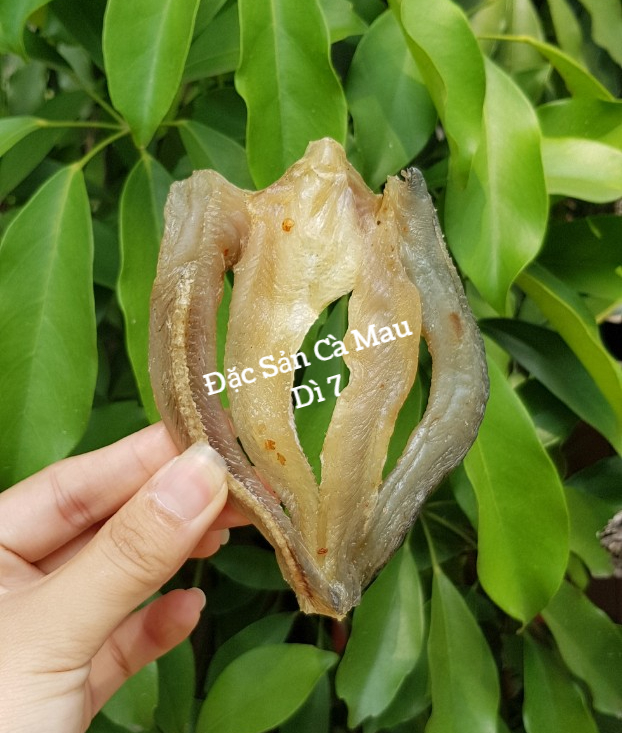 Khô cá lóc non phơi khô không dẻo, món ngon hao cơm