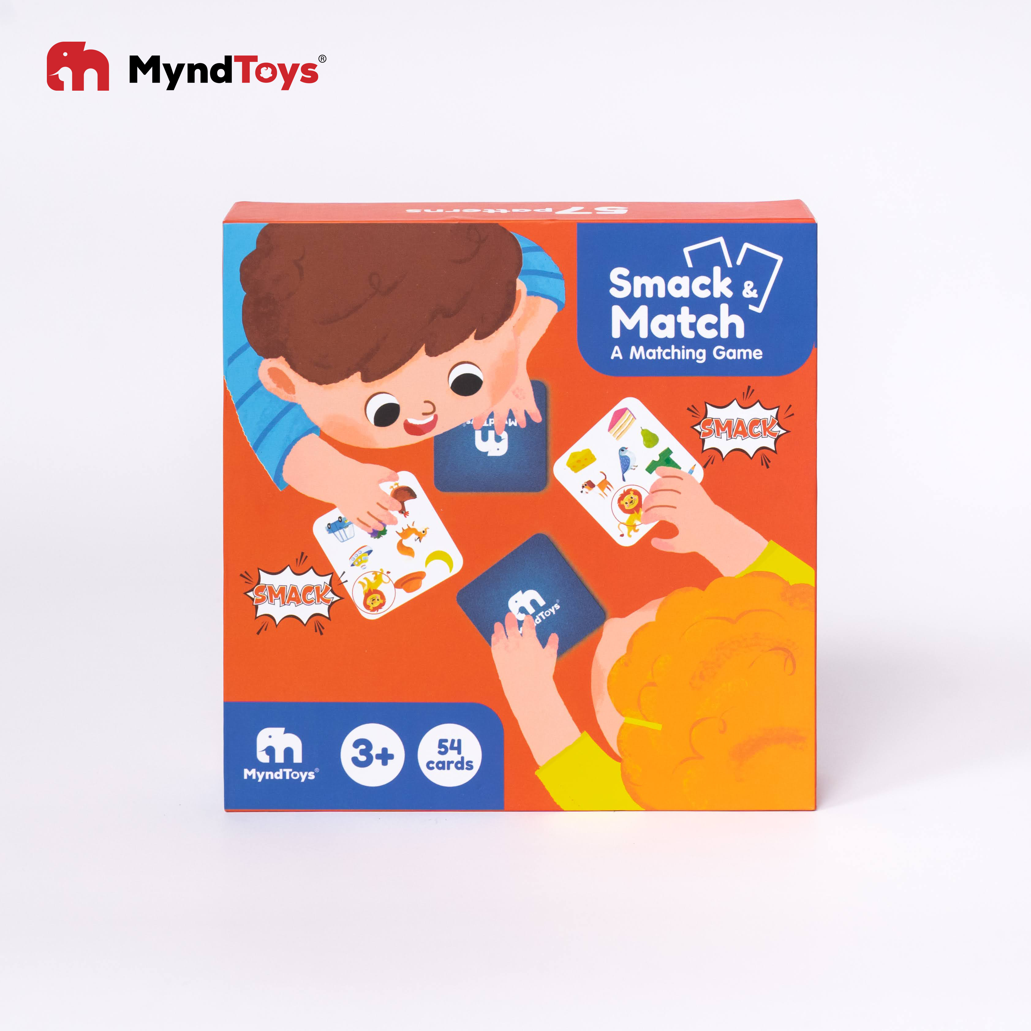 Bộ ghép hình Smack & Match - Matching Game tìm cặp giống nhau cho bé từ 3