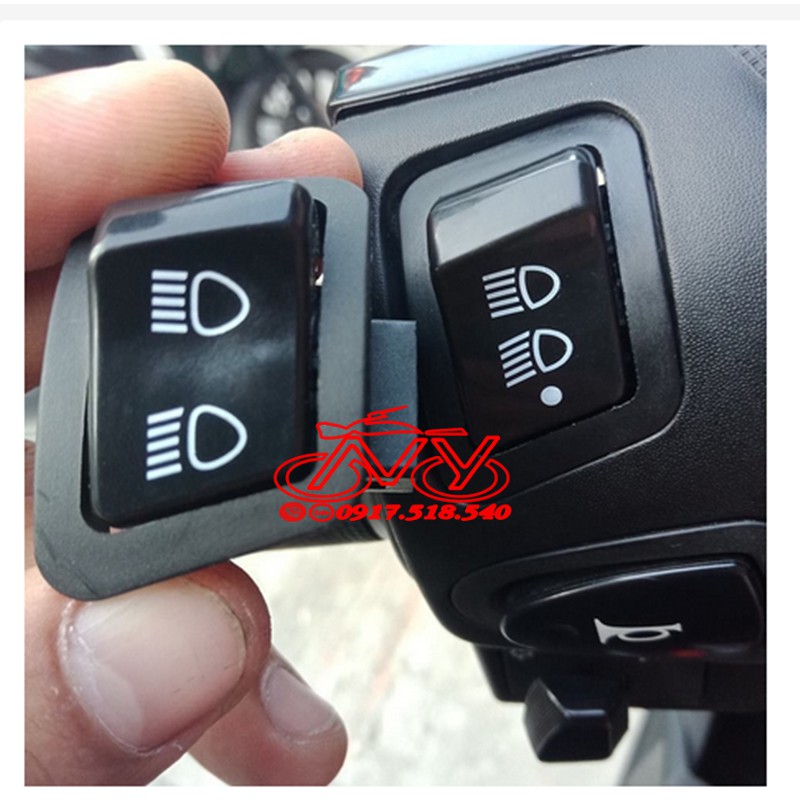 Công Tắc Tắt Đèn Cho Xe Honda Vision 2021, Wave 2021, RSX, Lead ( Chân Đồng Loại 1)