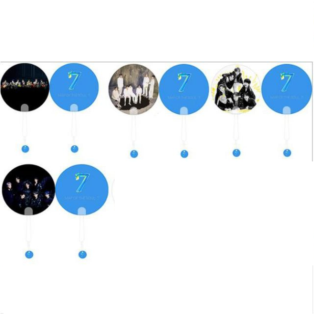 (hàng sale) quạt BTS, BT21, BLACKPINK