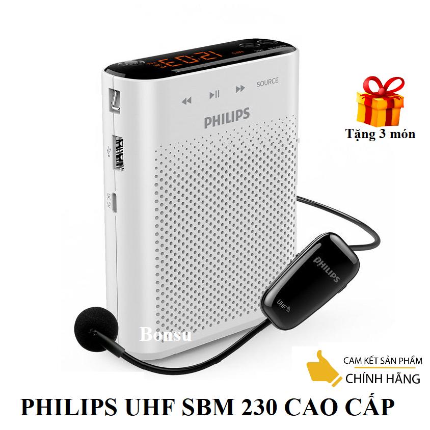 Máy trợ giảng không dây cao cấp PHILIPS SBM230 cảm ứng 1 chạm