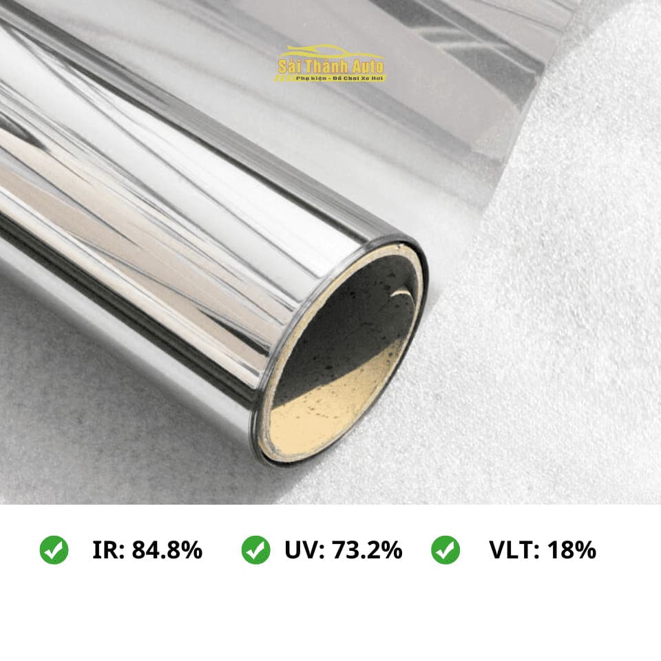 Phim dán kính chống nhìn trộm - Decal dán kính cửa kính chống nắng, nhìn 1 chiều Hàn Quốc cao cấp loại bỏ 80% nhiệt