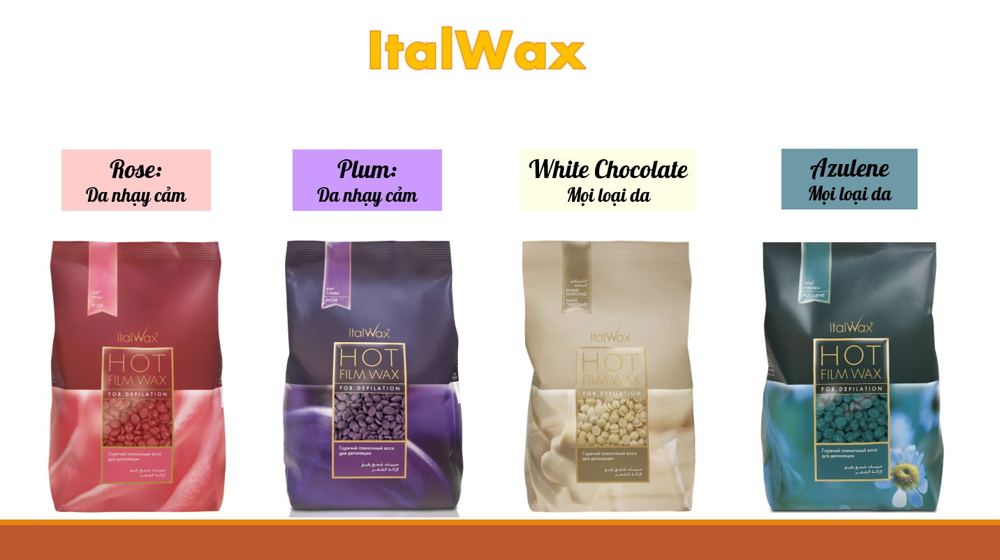 😭 Thanh lý wax chảy chính hãng - Italwax