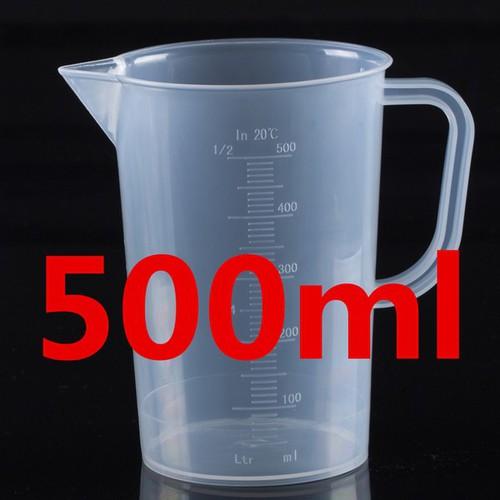 Ca Đong 500ml Nhựa Có Vạch Chia Định Lượng measuring jur jar - CDCT500ml
