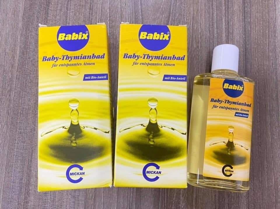 Tinh dầu tắm chống cảm Babix cho bé và người lớn, Hàng Đức