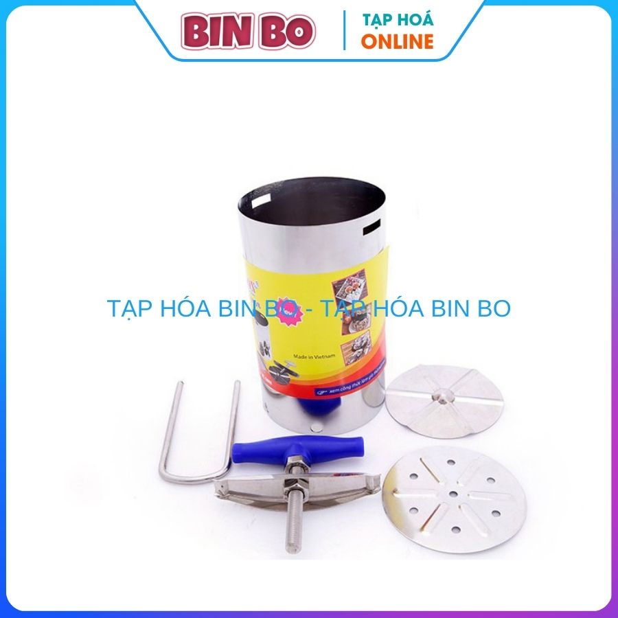 Khuôn làm giò chả inox cao cấp 1.5kg Vạn Lợi Dragon Hàng Việt Nam khuôn làm giò thủ inox 1.5 kg