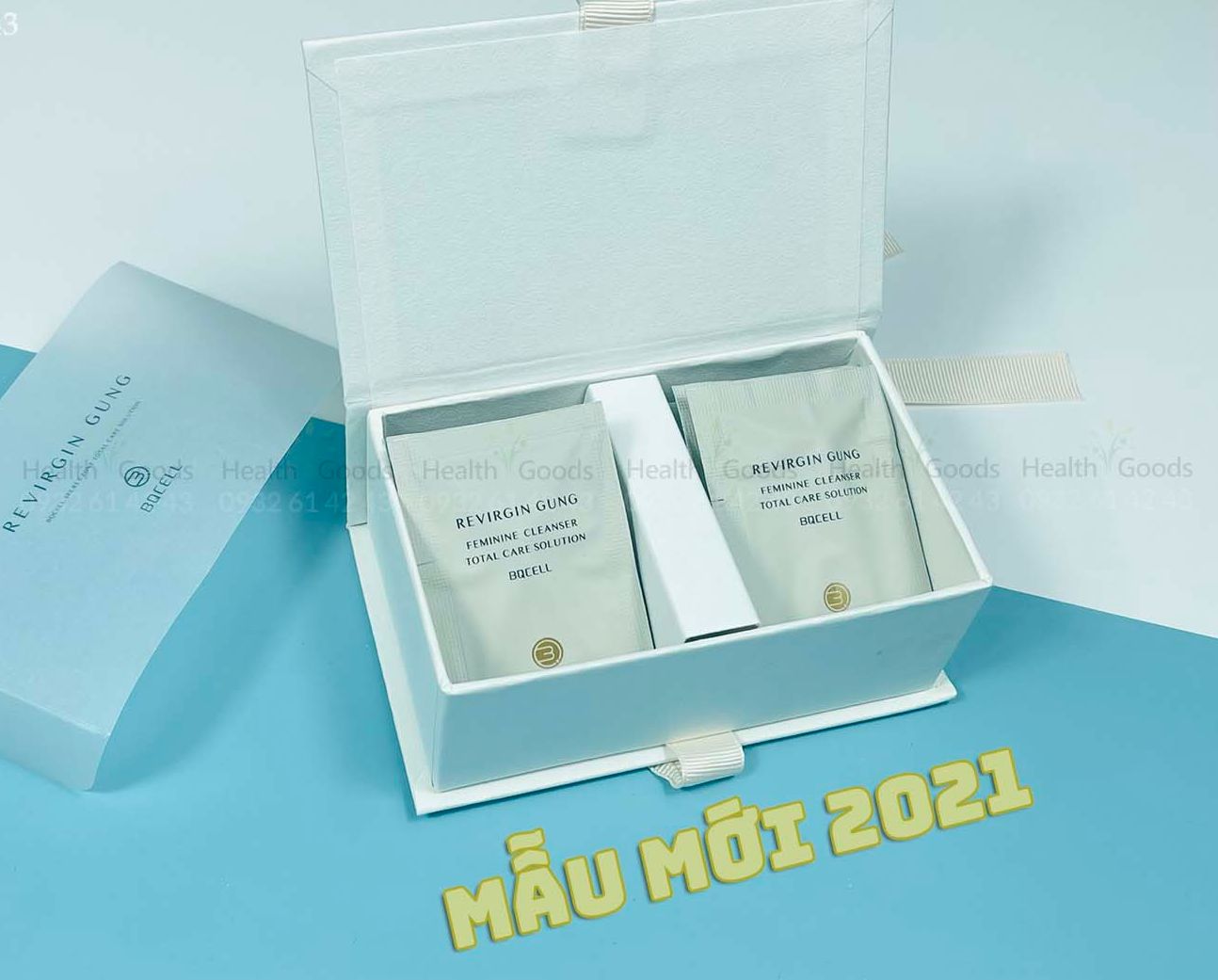 [Mẫu Mới] Viên Đặt Se Khít Revirgin Gung Bqcell Hàn Quốc 14 Viên