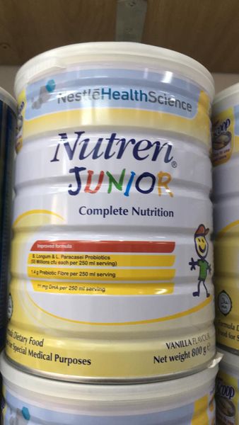 Sữa bột Nutren Junior 800g