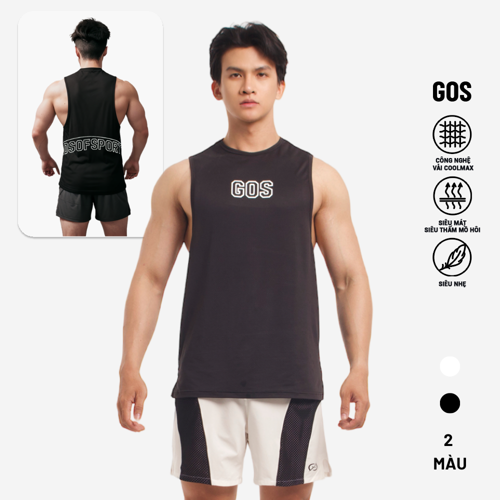 Áo ba lỗ thể thao gos titan c1