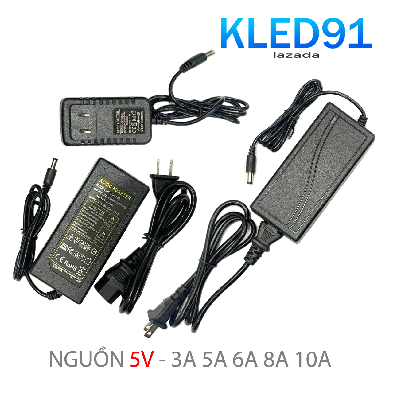 Nguồn adapter 5v - 3a 5a 6a 8a 10a