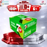 [SALE 8.8] Thùng 24 Chai Nước Ngọt Giải Khát Có Gaz 7Up (600ml/chai)