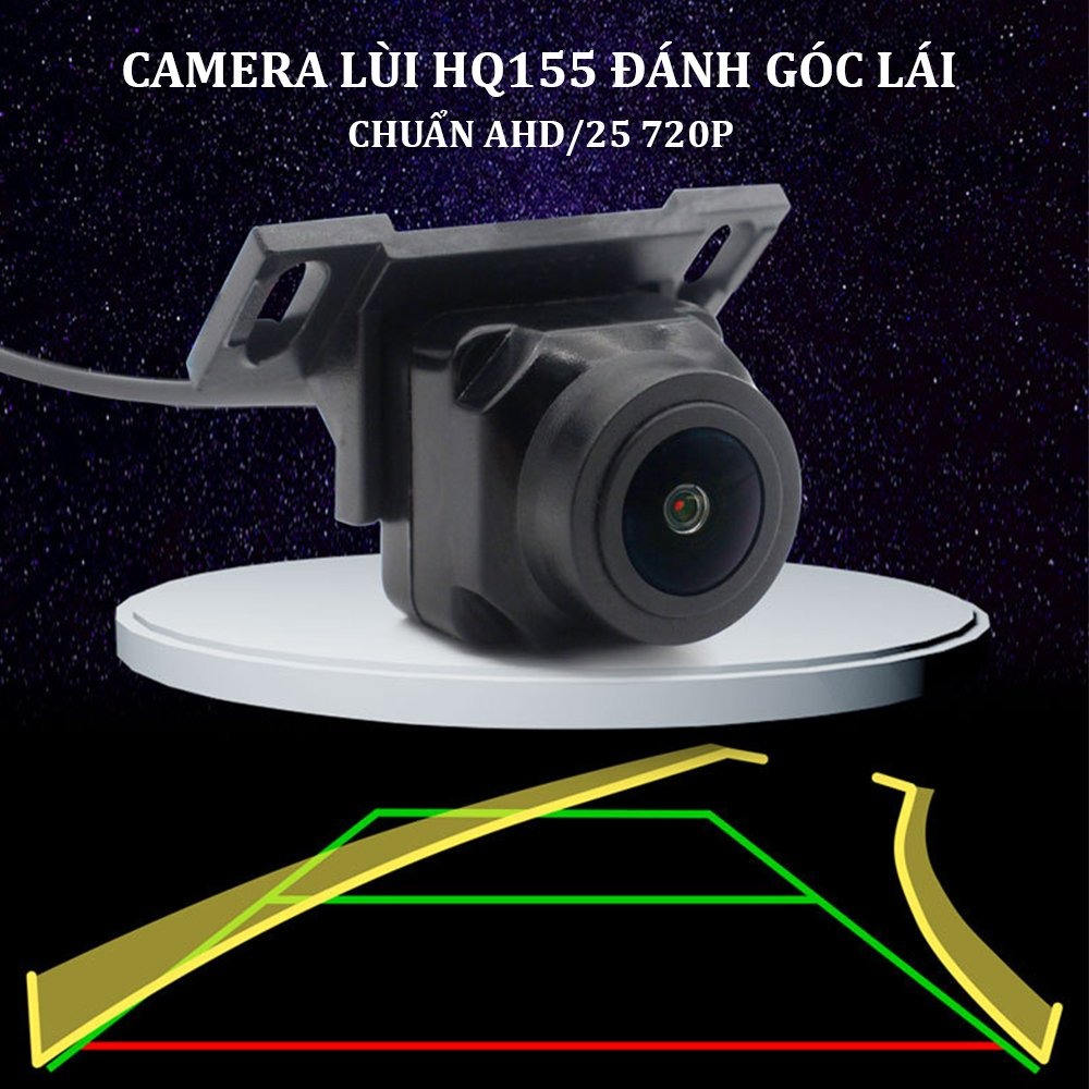 Camera lùi xe hơi AHD 155 đánh góc lái