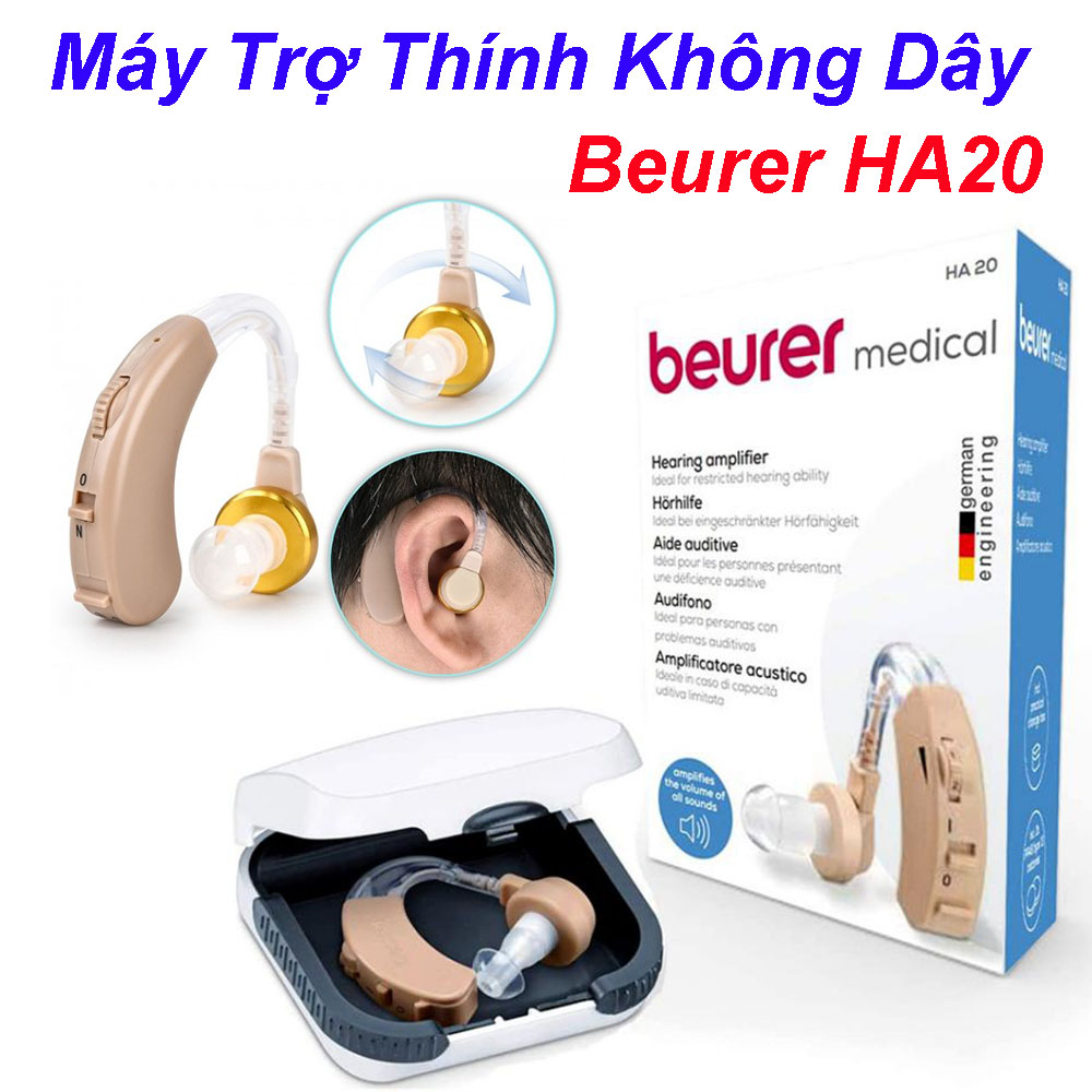 Máy trợ thính beurer ha20 bảo hành 1 năm