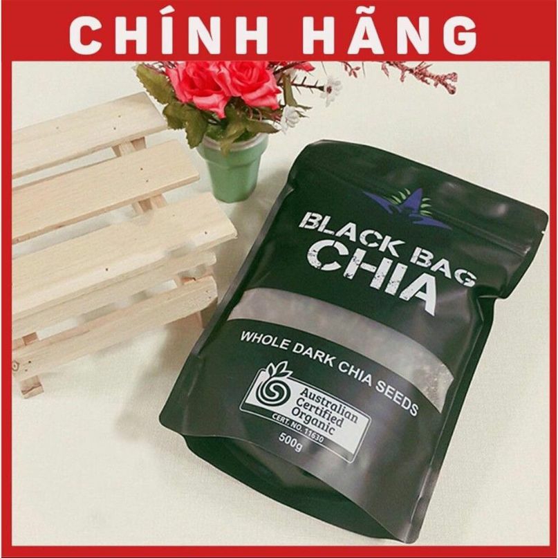 Hạt Chia Đen 500g Úc Black Bag Chia