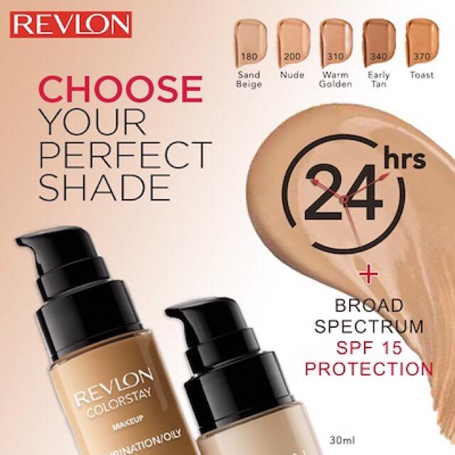Kem nền Revlon Colorstay 24h cho da dầu, da khô 30ml USA