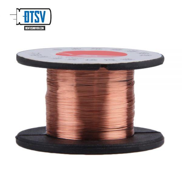 Dây Đồng Cách Điện Nhỏ 0.1mm