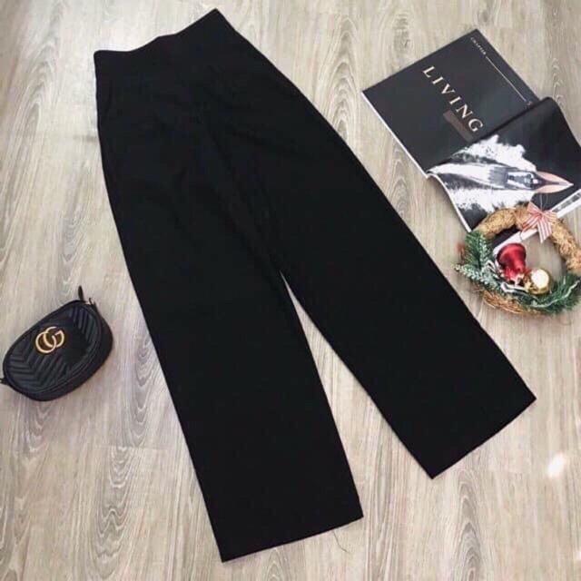 Quần Culottes Khoá Sườn