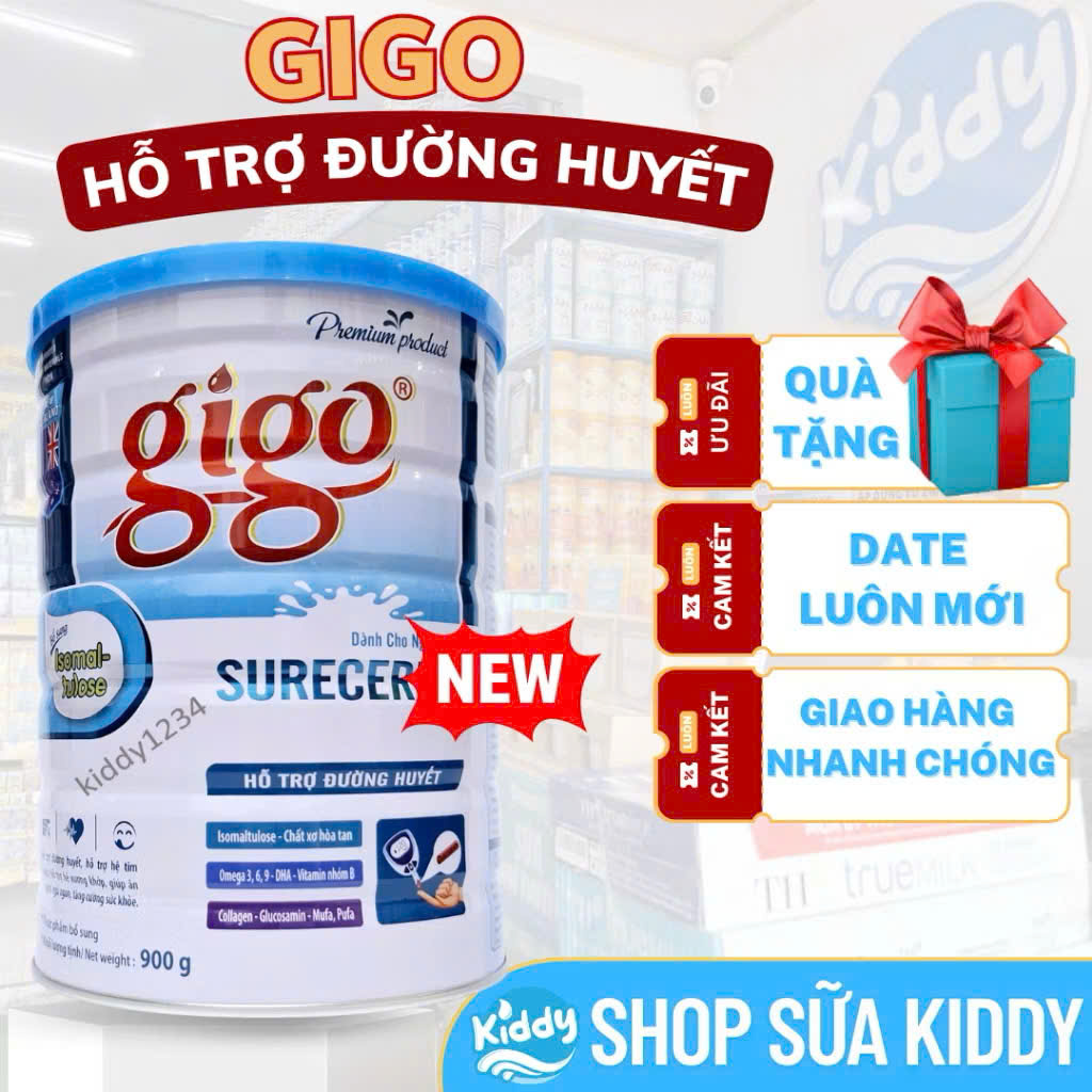Gigo lon 900g hỗ trợ kiểm soát đường huyết (date luôn mới)