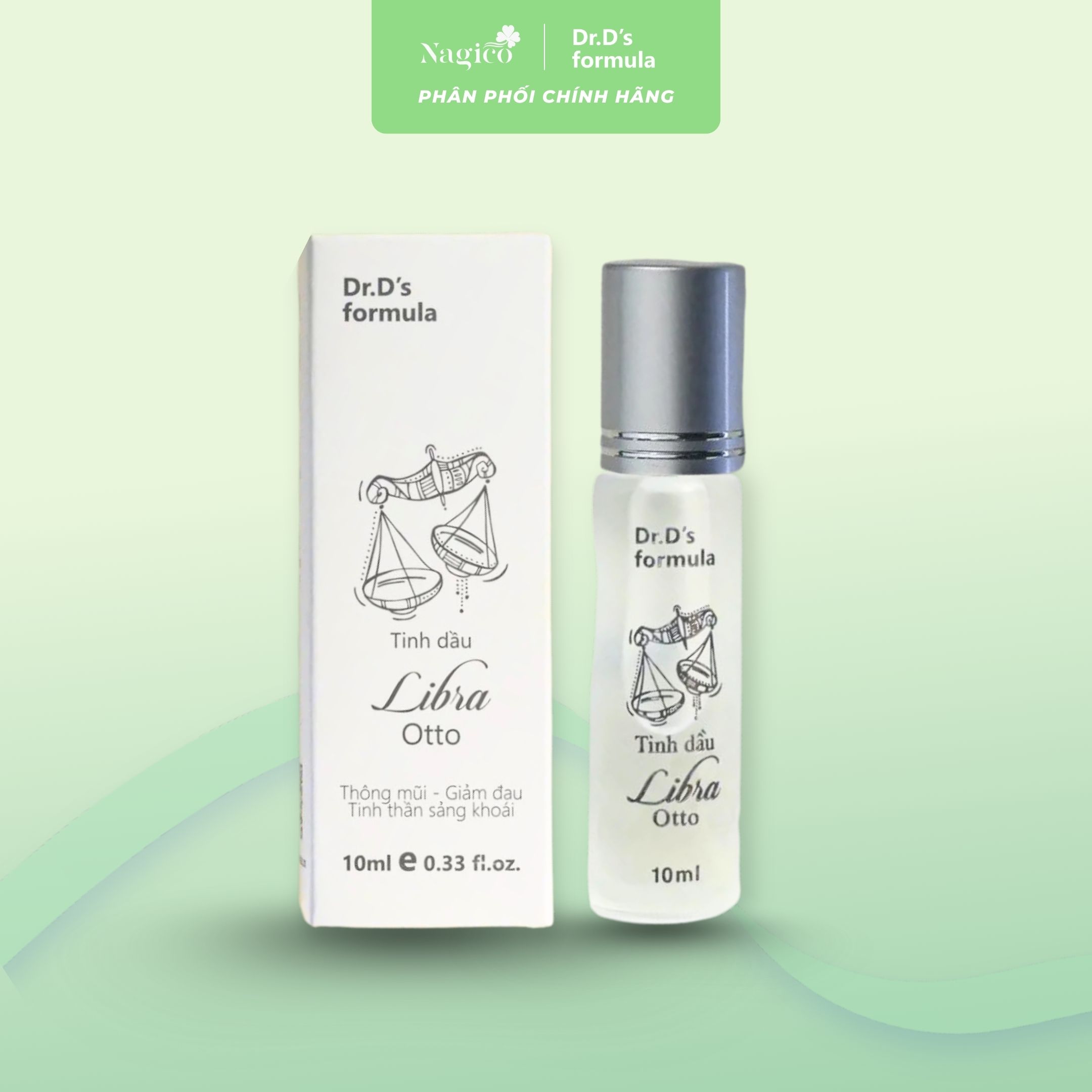Tinh dầu LIBRA - Dr. D's formula - hỗ trợ Viêm xoang, Viêm mũi - Thương hiệu Dr.D's Formula Giá 35,000 Đồng*Miễn phí vận chuyển