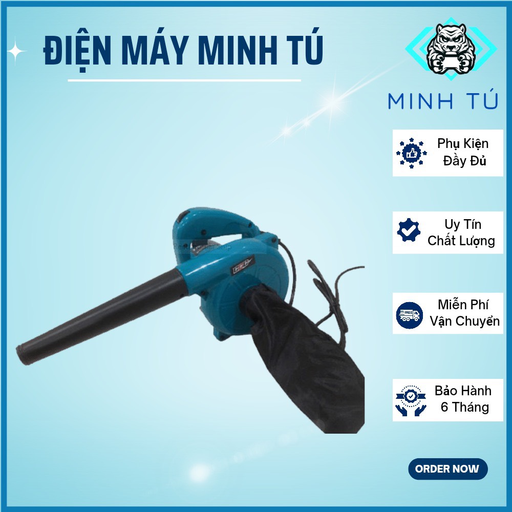 Máy hút thổi bụi cầm tay, công suất lớn 1500w, nhỏ gọn tiện dụng