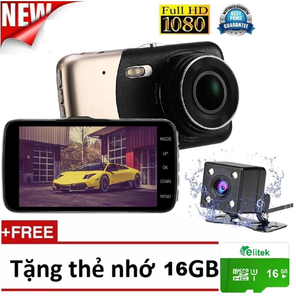 Camera hành trình elitek 2560 – full hd 1080ptặng thẻ 16gb