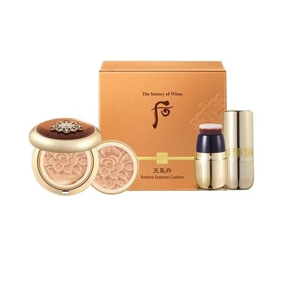  Phấn Nước Trang Điểm Whoo Cheongidan Radiant Essence Cushion Spf50+ pa+++ Chống Nắng Dưỡng Trắng Hiệu Quả 