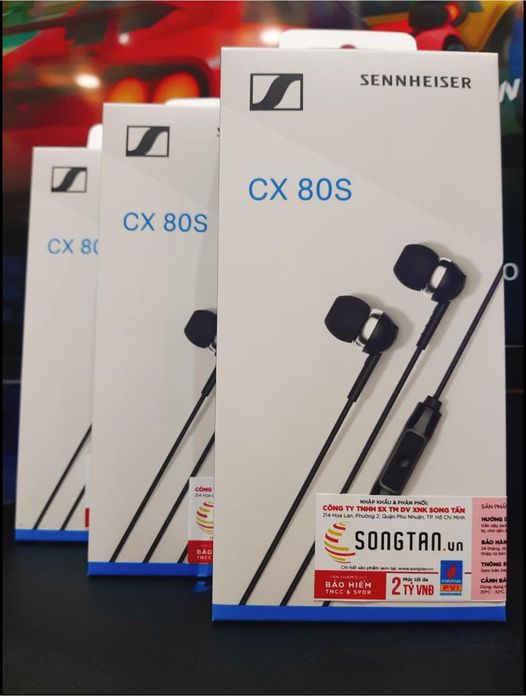 Tai nghe nhét tai sennheiser cx 80s