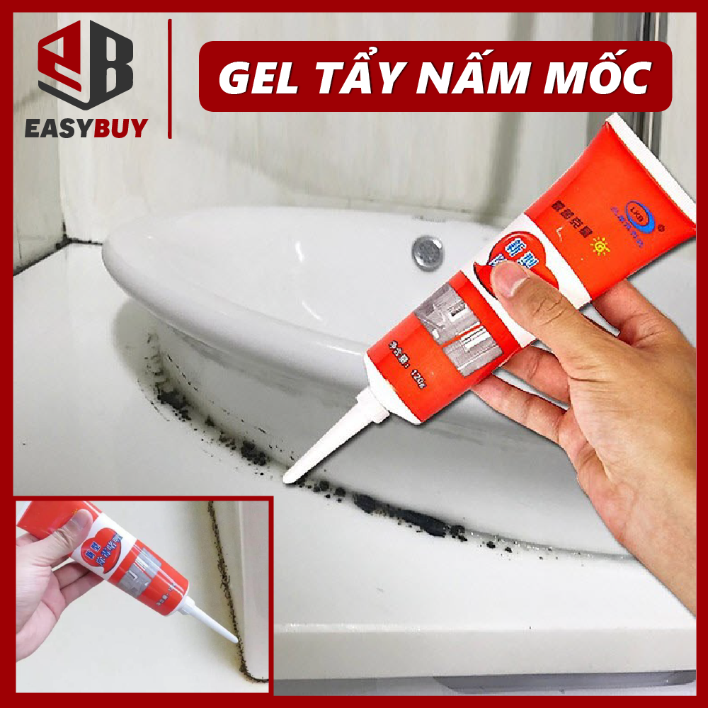 Tuýp Keo Làm Sạch Nấm Mốc, Tẩy Trắng Đa Năng Không Độc Hại