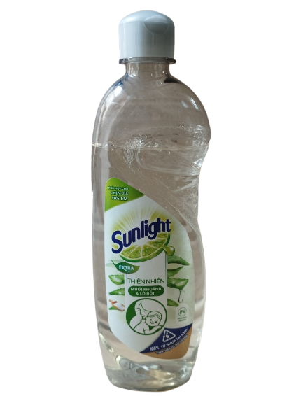 Nước rửa chén Sunlight muối khoáng lô hội 370g