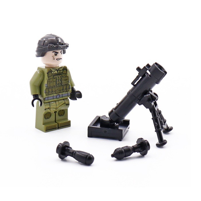 Phụ kiện đồ chơi lắp ráp army - cối no.154