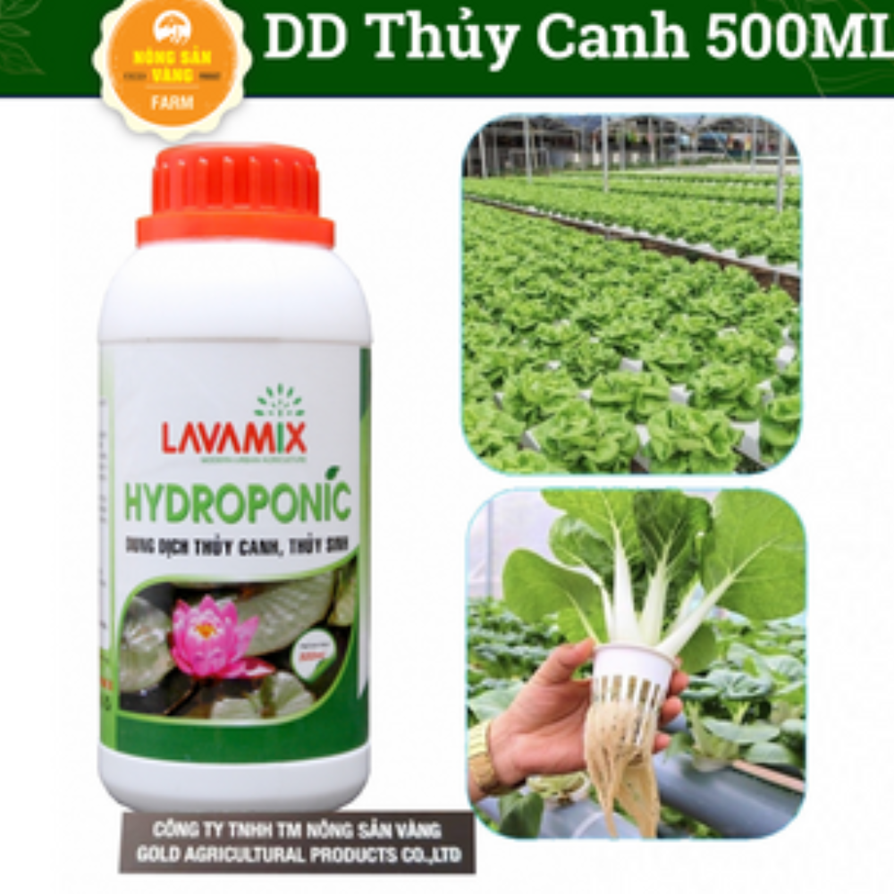 Dung Dịch Thủy Canh Hydroponic Lavamix 500ml -Nông Sản Vàng