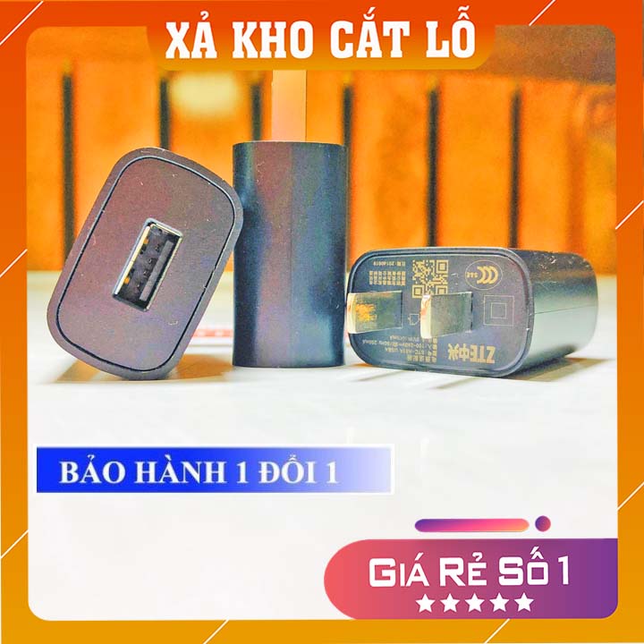 cục sạc mini siêu nhanh - cục sạc cho điện thoại - các thiết bị sạc - hàng chính hãng zte