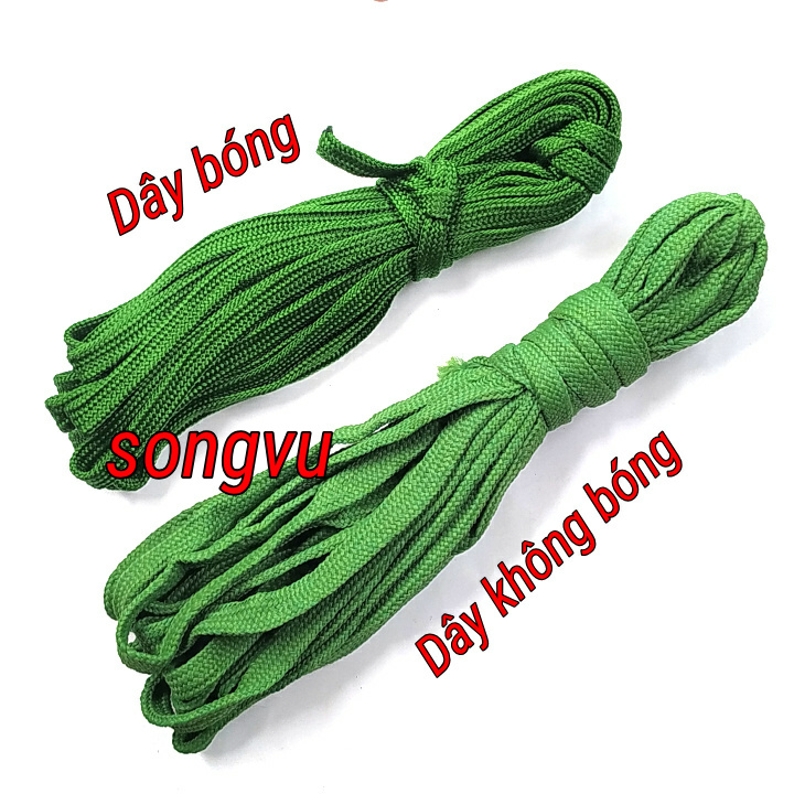 Dây dù dẹt vải bện dài 11m