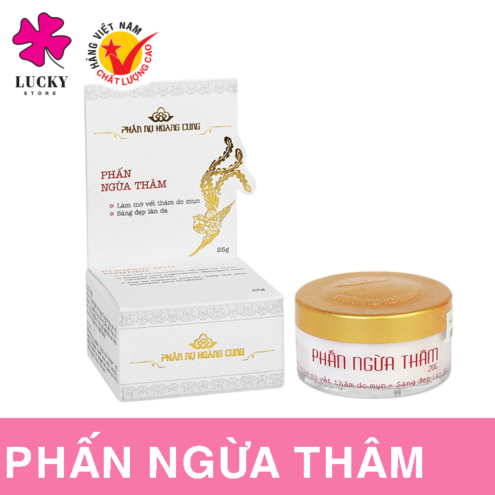 Phấn ngừa thâm Phấn nụ hoàng cung Kiểm soát lượng nhờn hiệu quả nhưng lại không làm khô da. Làm liền các vết thương, vết sẹo do mụn gây ra mụn thâm