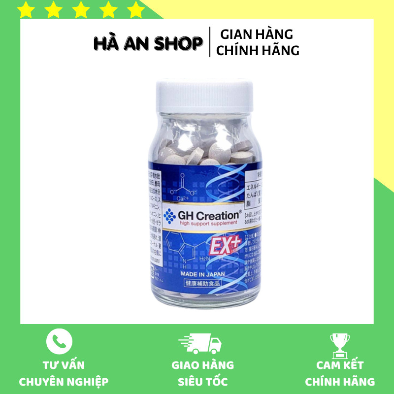 Viên Uống Hỗ Trợ Tăng Chiều Cao GH Creation EX 270 Viên Hàng Chính Hãng