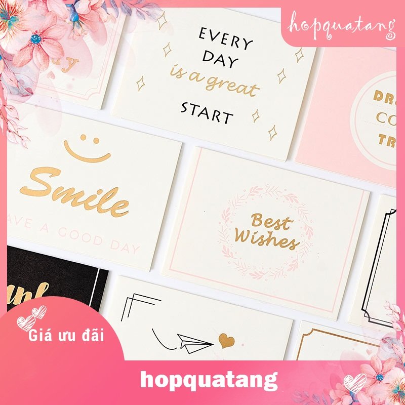 Thiệp quà tặng kèm thư bỏ hộp quà kỷ niệm chúc mừng tình yêu