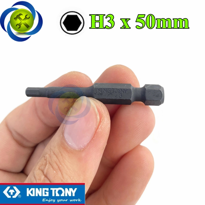 Mũi lục giác 3mm kingtony 715003h kích thước 3mm x 50mm
